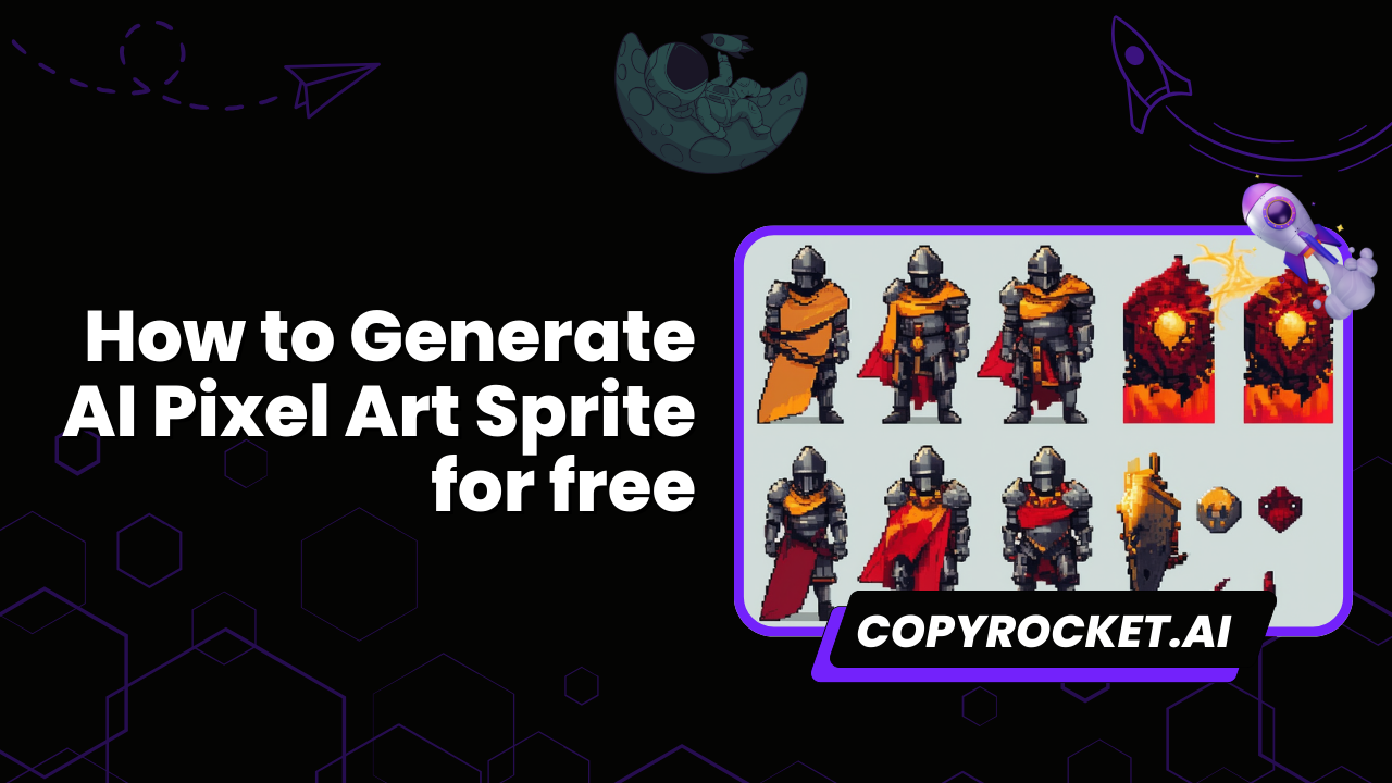 How to Generate AI Pixel Art Sprite for free