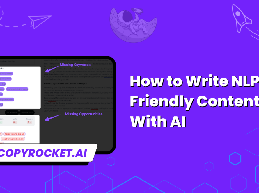 How to Write NLP-Friendly Content With AI