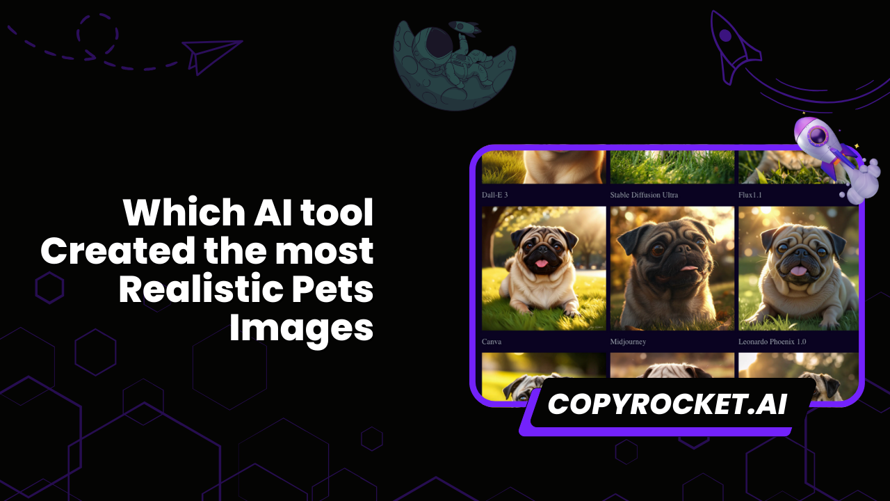 Which AI tool Created the most Realistic Pets_ Images