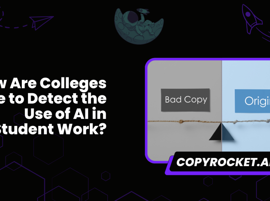 How Are Colleges Able to Detect the Use of AI in Student Work?