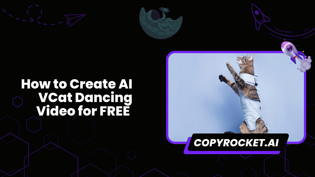 How to Create AI VCat Dancing Video for FREE (3 Options)